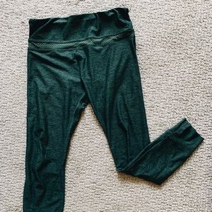 Lorna Jane Dark Green 7/8 Leggings